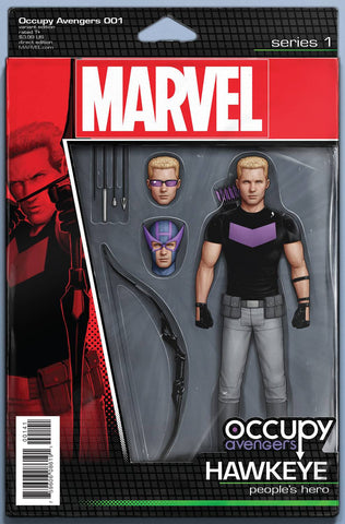 Occupy Avengers (2016) #1 Christopher "Action Figure" Variant