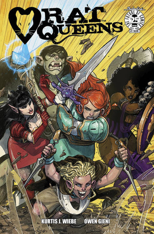 Rat Queens (2017) #1 Gieni "Cover A" Variant