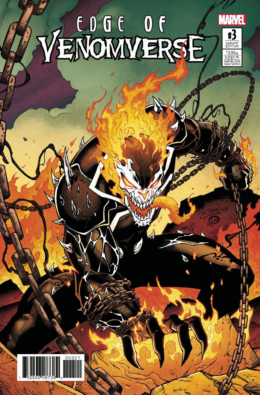 Edge of Venomverse (2017) #3 Lim Variant