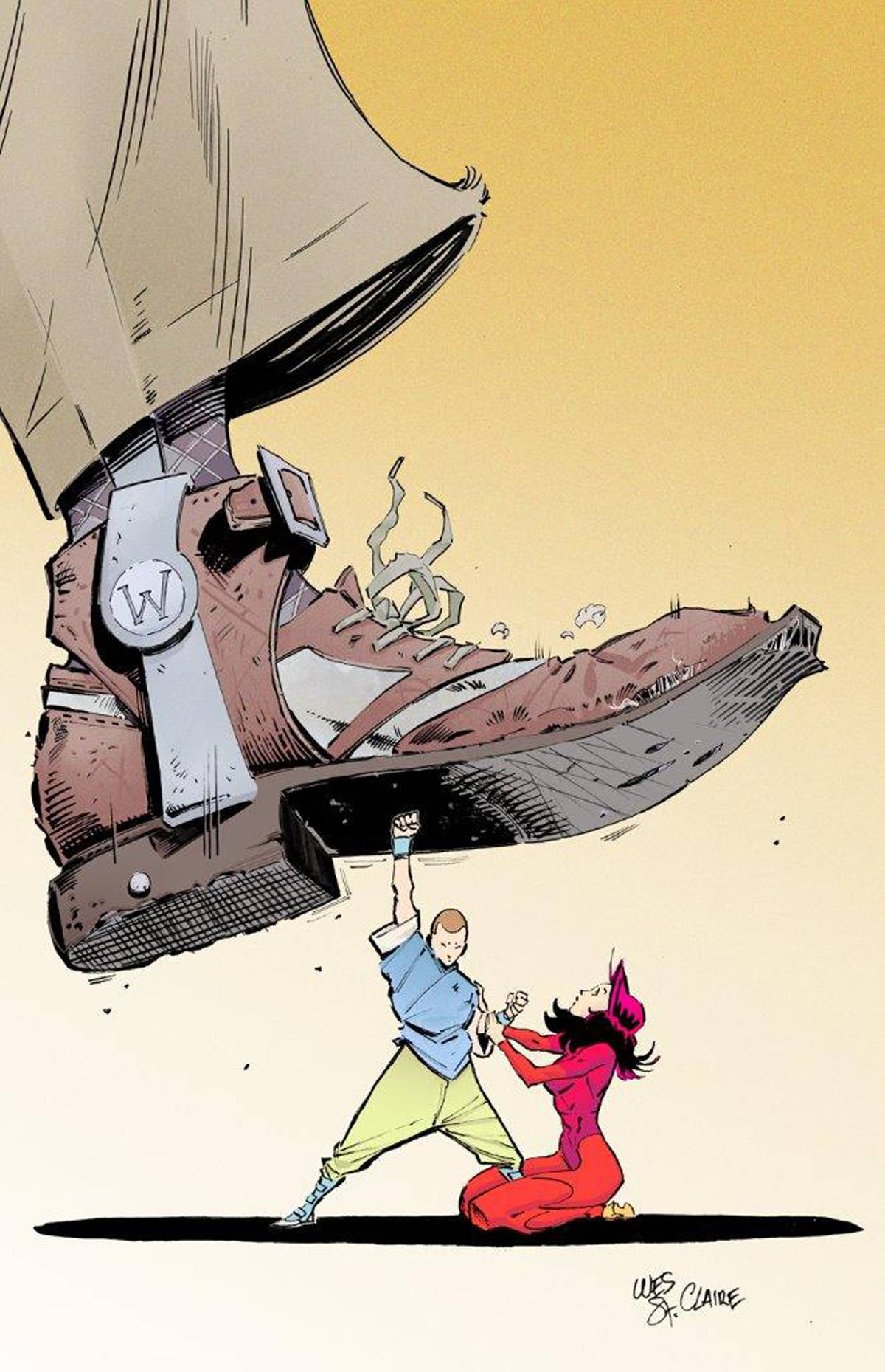 Fu Jitsu (2017) #1 Wesley St. Claire "Cover A" Variant