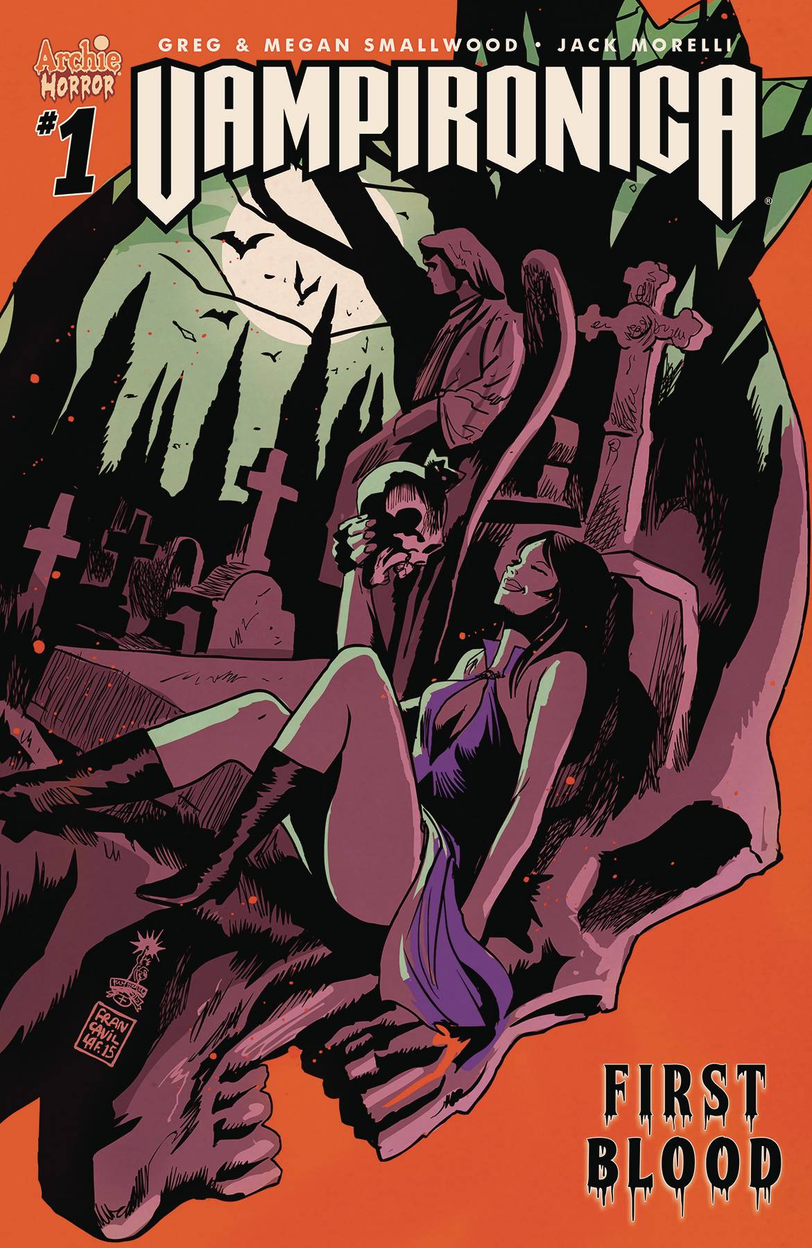 Vampironica (2018) #1 Francavilla "Cover B" Variant