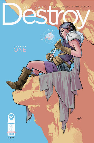 She Said Destroy (2019) #1 "Cover B" Variant
