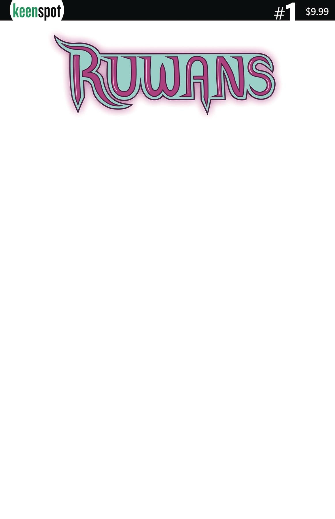 Ruwans (2019) #1 "Blank" Variant