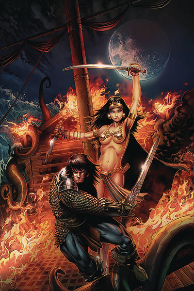 The Cimmerian Queen of Black Coast (2020) #1 Metcalf "Cover A" Variant