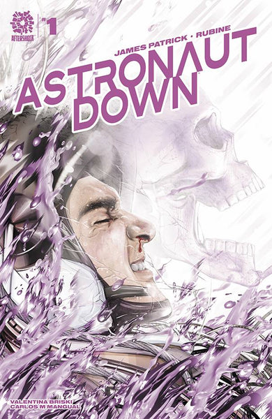 Astronaut Down (2022) #1 Rubine "Cover A" Variant
