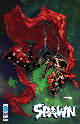 Spawn (1992) #334 Barberi "Cover B" Variant