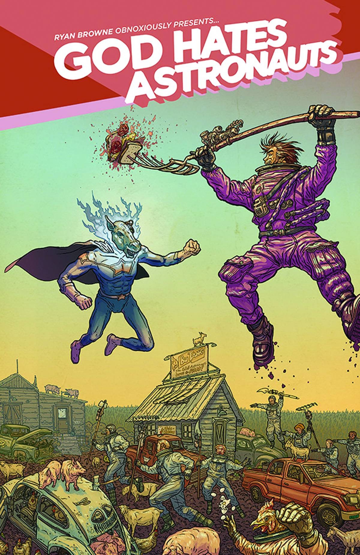 God Hates Astronauts (2014) #1 "Cover B" Variant